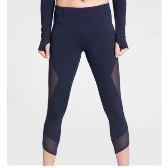 Athleta Aura Sonar capri leggings size small - Picture 1 of 7